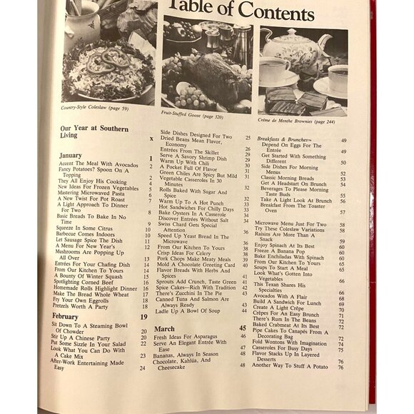 Vtg Southern Living 1980 & 1983 Ann. Recipes Cookbooks:Over 1400+ Pages Recipes - Picture 10 of 13